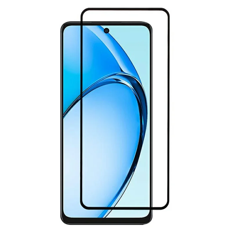 For Oppo A60 4G Tempered Glass Screen Protector Full Glue Silk Printing Film