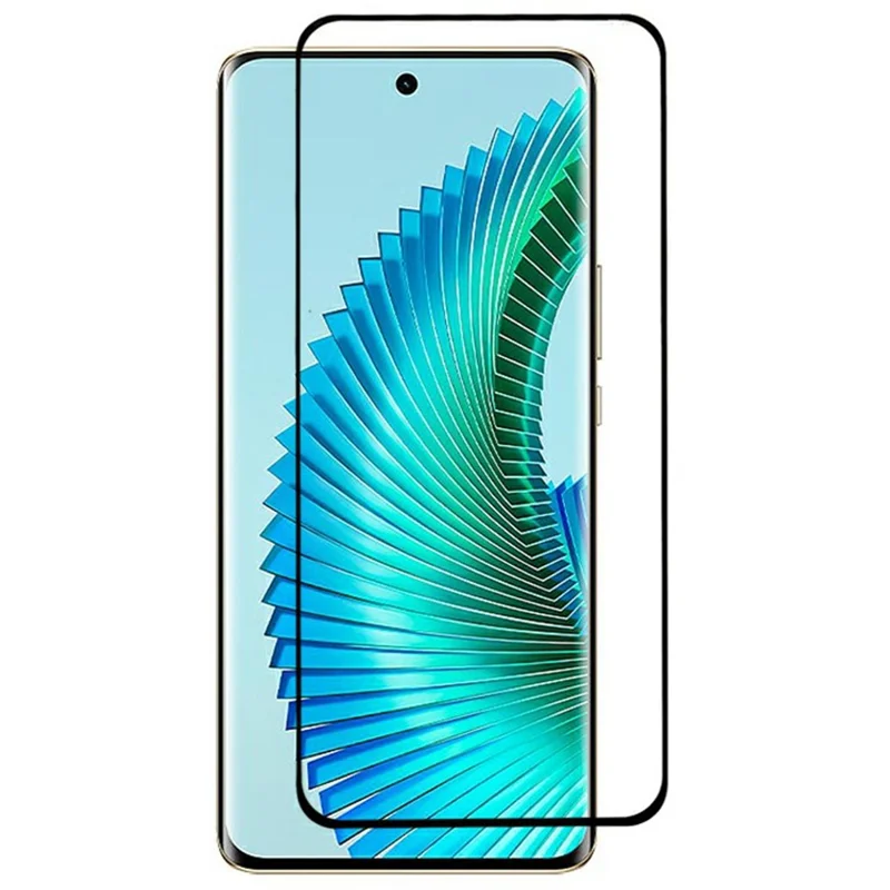 For Honor Magic6 Lite 5G / X9b 5G / X50 5G Tempered Glass Screen Protector Side Glue Silk Printing Screen Film