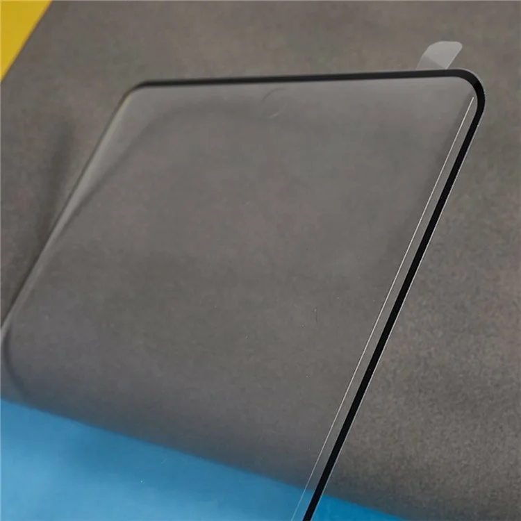 Para Motorola Moto G85 5G / S50 Neo 5G Protector de Pantalla de Cristal Templado Pegamento Lateral Serigrafía Película de Pantalla