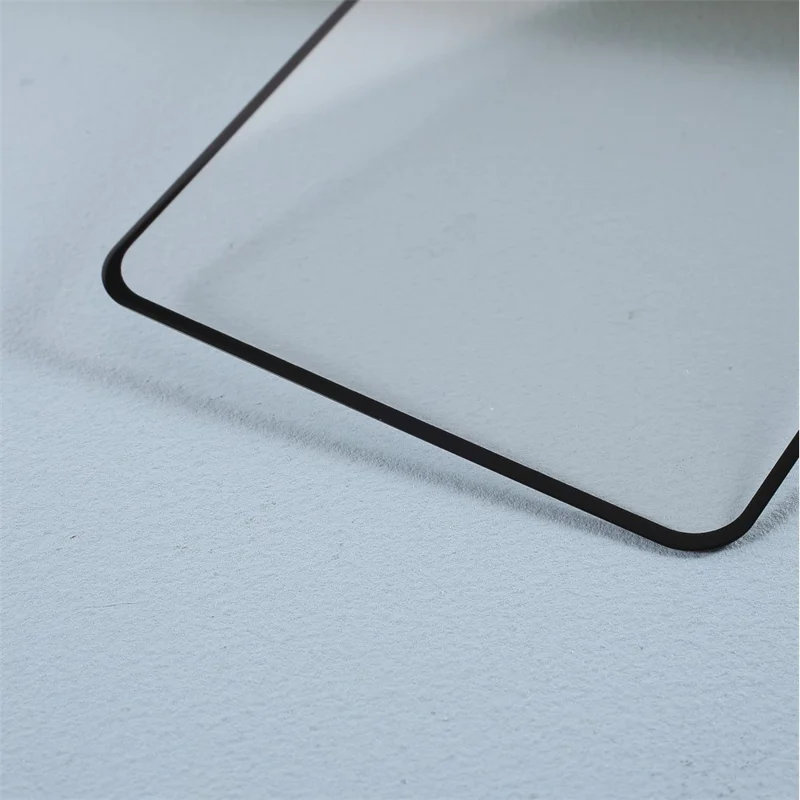 For Motorola Moto G55 5G Tempered Glass Electroplating Anti-Fingerprint Silk Printing Full Glue Screen Protector