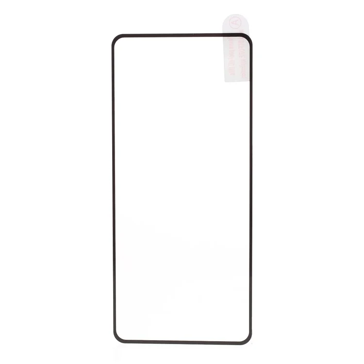 For Motorola Moto G35 5G Tempered Glass Electroplating Anti-Fingerprint Silk Printing Full Glue Screen Protector