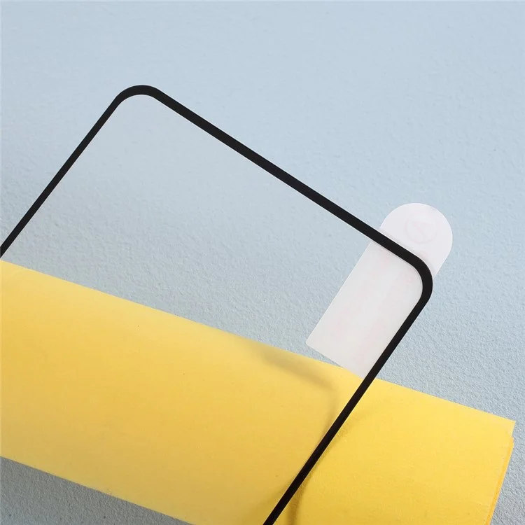 For Motorola Moto G35 5G Tempered Glass Electroplating Anti-Fingerprint Silk Printing Full Glue Screen Protector