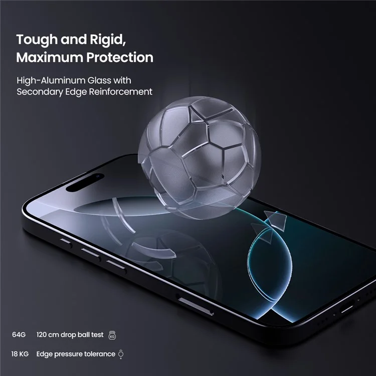 NILLKIN H+Pro per iPhone 16 Protezione dello schermo 9H Anti-graffio Pellicola in vetro temperato