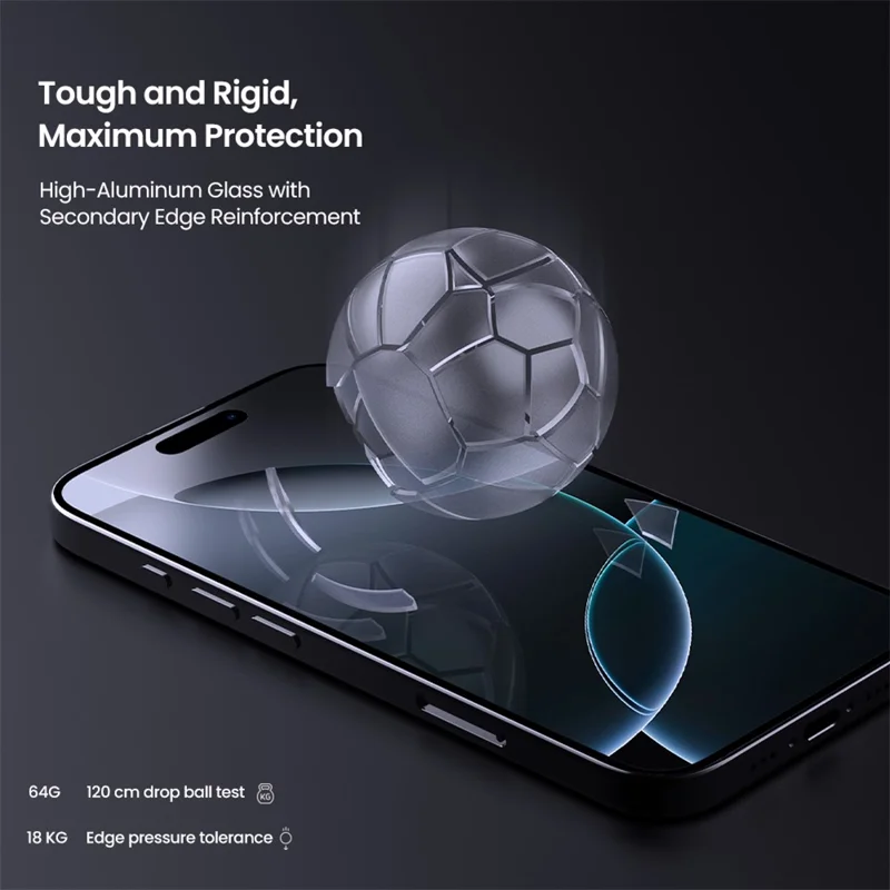 NILLKIN H+Pro for iPhone 16 Pro Screen Protector 9H Anti-Scratch Tempered Glass Film