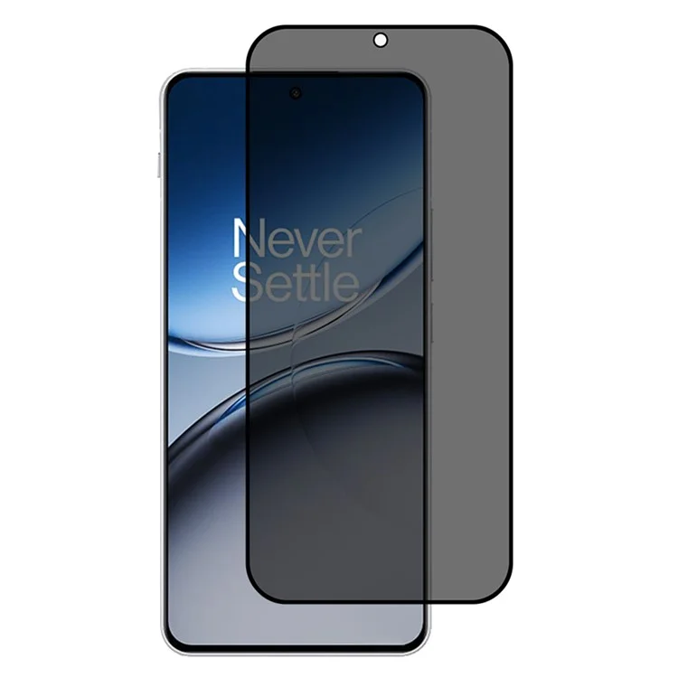 Pour OnePlus Nord 4 Anti-Peep Full Covering Screen Protector Silk Printing Tempered Glass Film