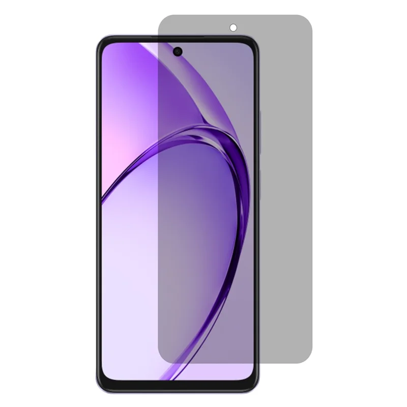 For Oppo A40 4G Anti-Spy Tempered Glass Screen Protector Full Covering Scratch-Resistant Film