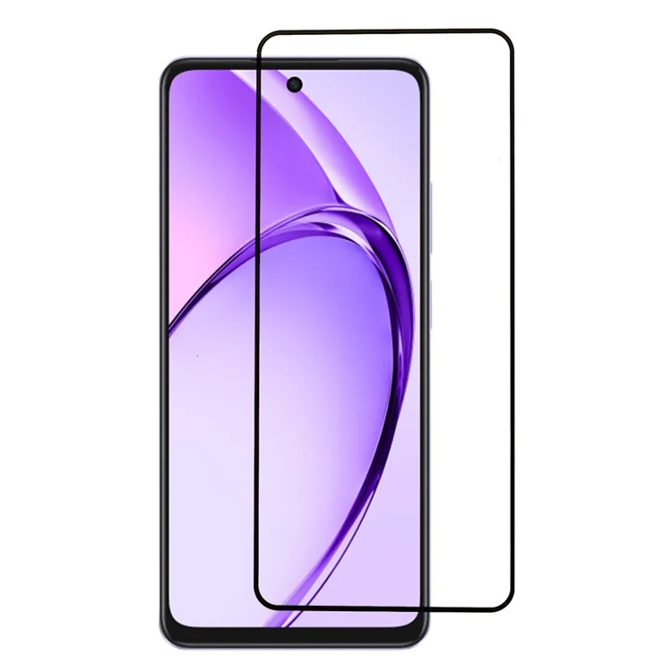Protector de pantalla para Oppo A80 5G Silk Printing Full Glue Tempered Glass Screen Film
