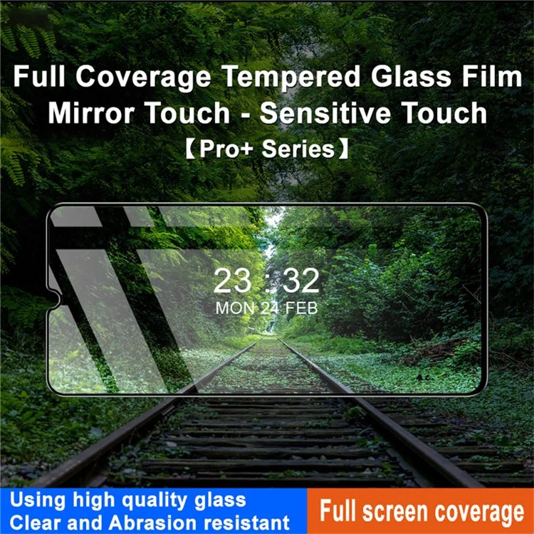 IMAK Pro+ Series For Xiaomi Poco M7 5G / Poco C75 4G / Redmi 14R 5G / 14C 4G / A4 5G Tempered Glass Full Screen Protector Sensitive Touch Film