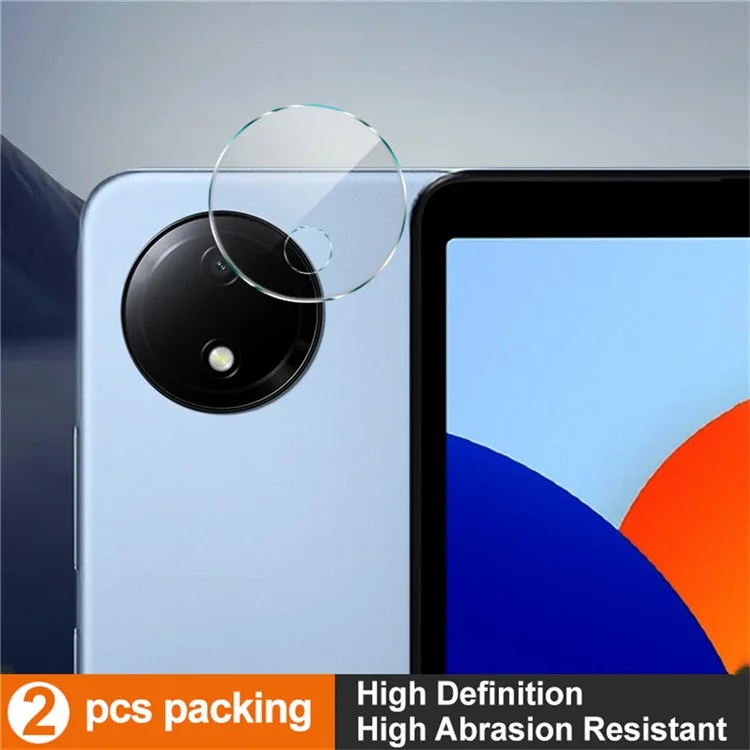 IMAK 2pcs / Setzen Sie Für Xiaomi Redmi Pad SE 4G 8,7 Zoll Kamera Objektiv Beschützer Ultra Klarer Temperaturlinsenfilm