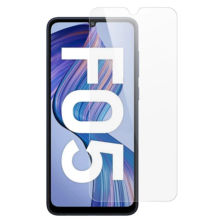 AMORUS For Samsung Galaxy F05 Screen Protector High Aluminum-Silicon Glass 2.5D Clear Film
