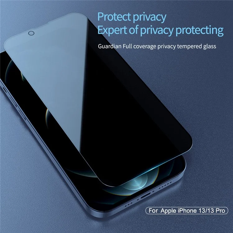 NILLKIN Privacy Screen Protector für iPhone 14 Plus, Vollständige Abdeckung, blasenfrei, Anti-Spion, gehärtetes Glas