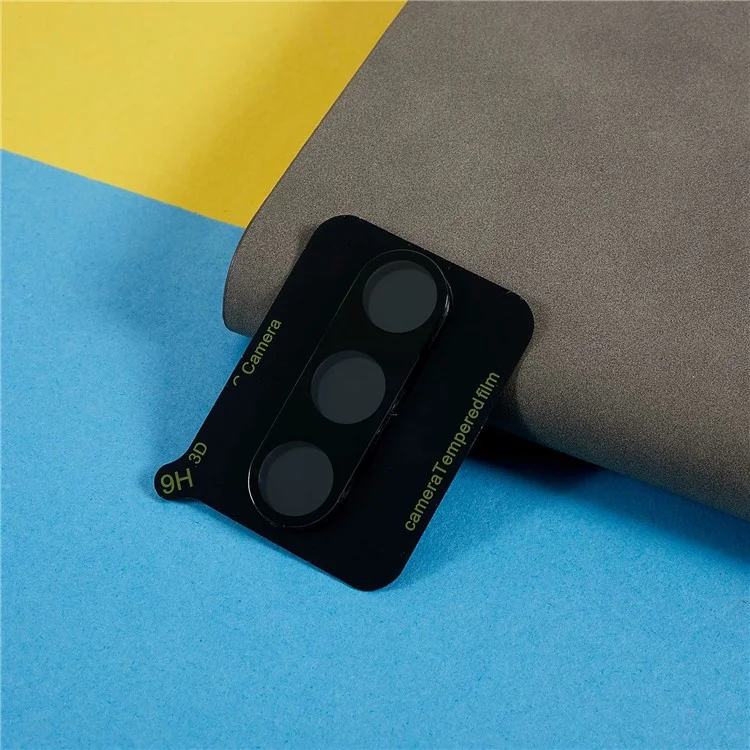 Para Samsung Galaxy A16 5G / A16 4G Protetor de Lente de Câmera Preto Seda Impressão Vidro Temperado Película de Lente