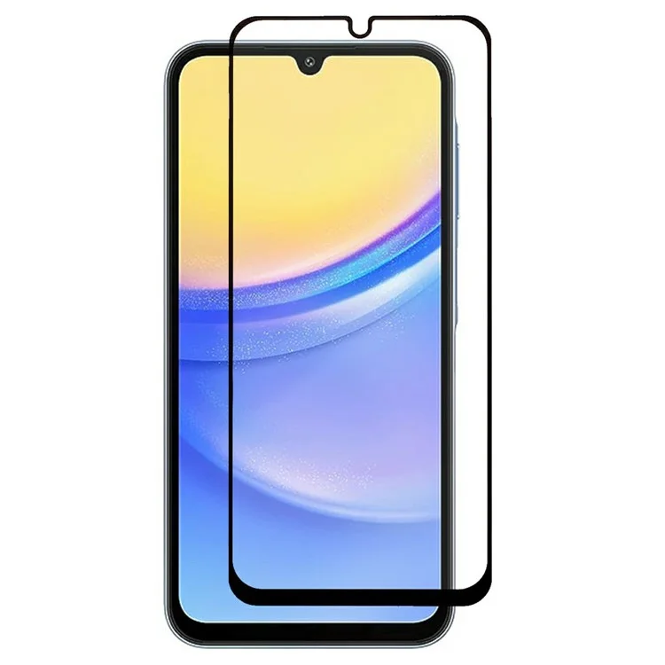For Samsung Galaxy M36 5G / A17 / A26 5G / A16 5G / A16 4G Tempered Glass Electroplating Anti-Fingerprint Silk Printing Full Glue Screen Protector