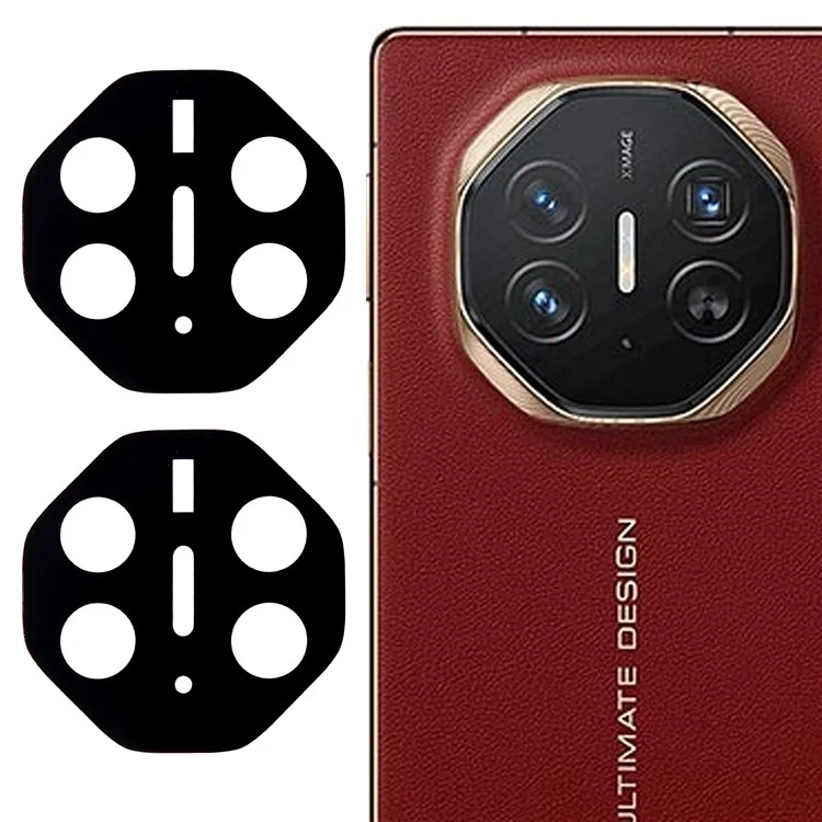 2Pcs For Huawei Mate XT Ultimate Camera Lens Protector Silk Printing Tempered Glass Rear Lens Film