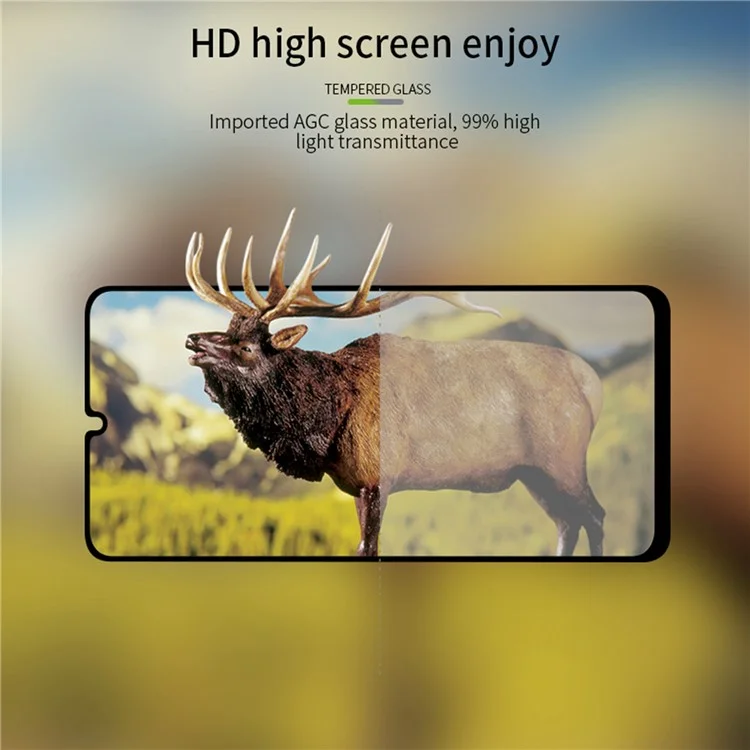 MOFI JK Series-1 for Samsung Galaxy A16 5G / A16 4G Screen Protector Anti-Explosion 9H Hardness Full Cover Screen Film