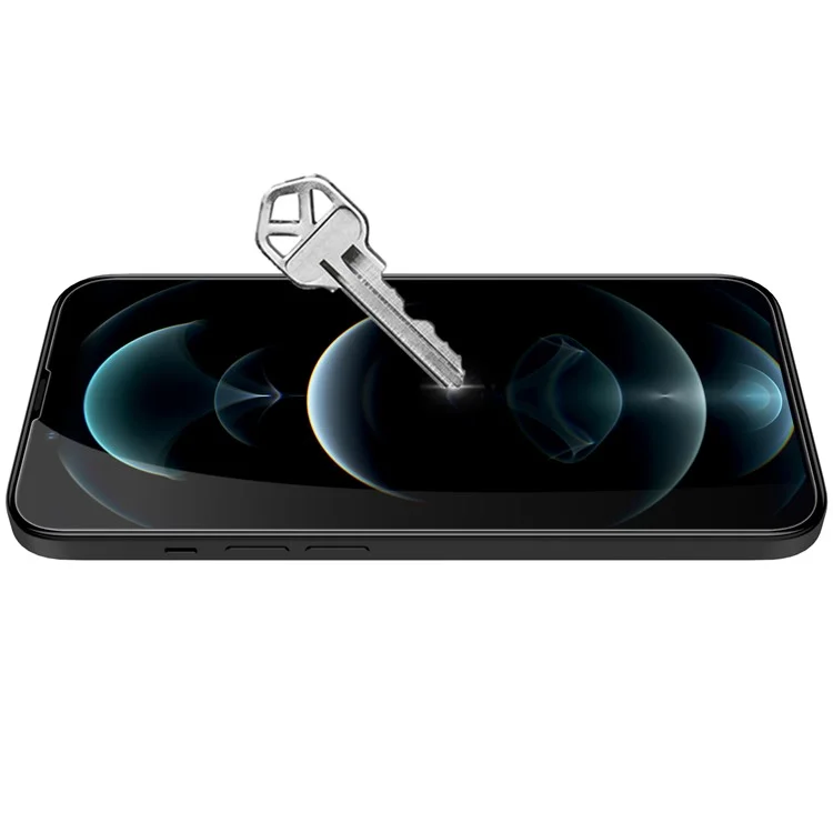 NILLKIN CP+PRO pour iPhone 14 6.1 pouces Protecteur d'écran en verre trempé AGC HD clair Couverture complète 9H Dureté Résistant aux rayures Film