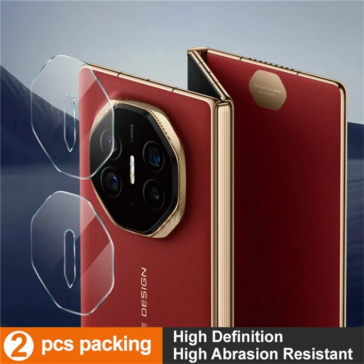 IMAK 2Pcs  /  Set For Huawei Mate XT Ultimate Camera Lens Protector Ultra Clear Tempered Glass Lens Film