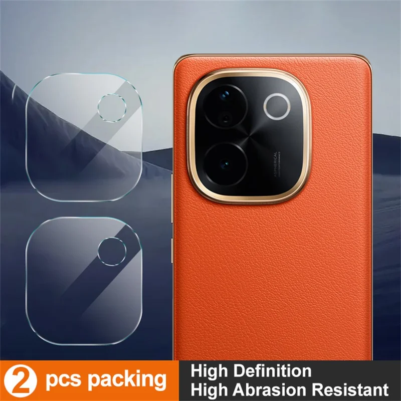 Imak 2pcs / Установка Для Vivo Iqoo Z9s Pro 5G Camera Lins Protector Ultra Clear Tempered Glass Lins