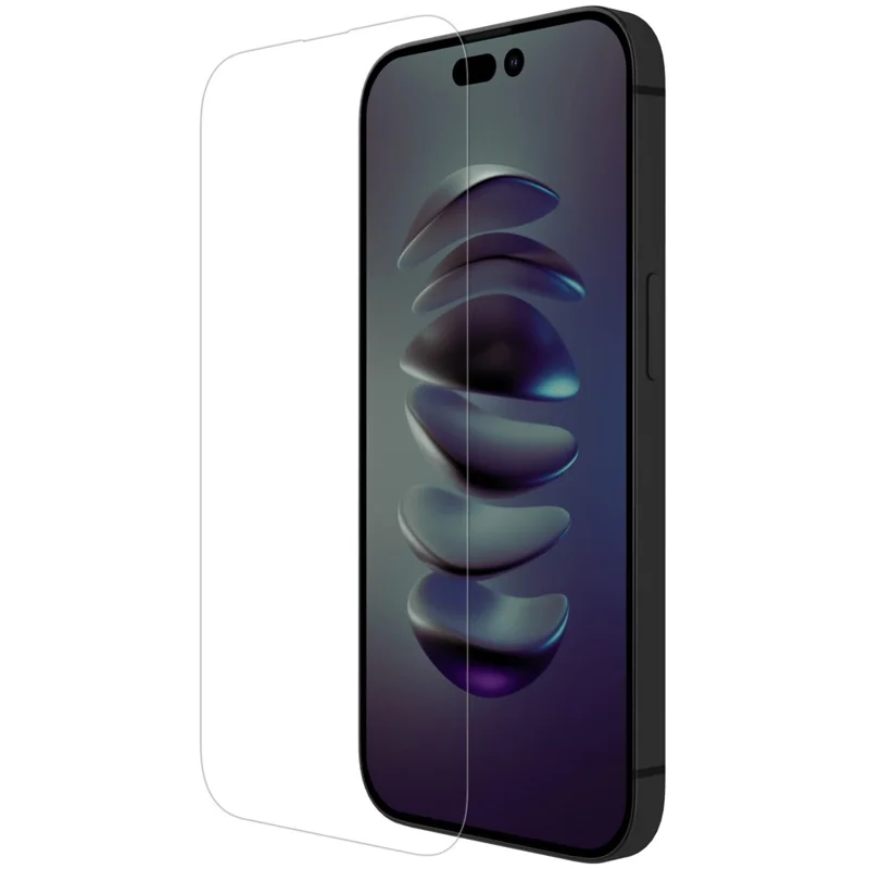 NILLKIN H pour iPhone 14 Pro Max Protecteur d'écran incassable HD Clear AGC Glass Anti-Fingerprint Anti-Glare Film