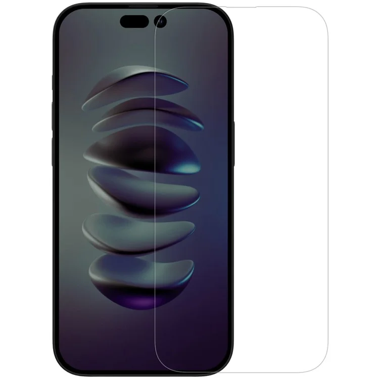 NILLKIN H para iPhone 14 Pro 6.1 polegadas Protetor de Tela de Vidro AGC HD Claro Resistente à Explosão Antirreflexo