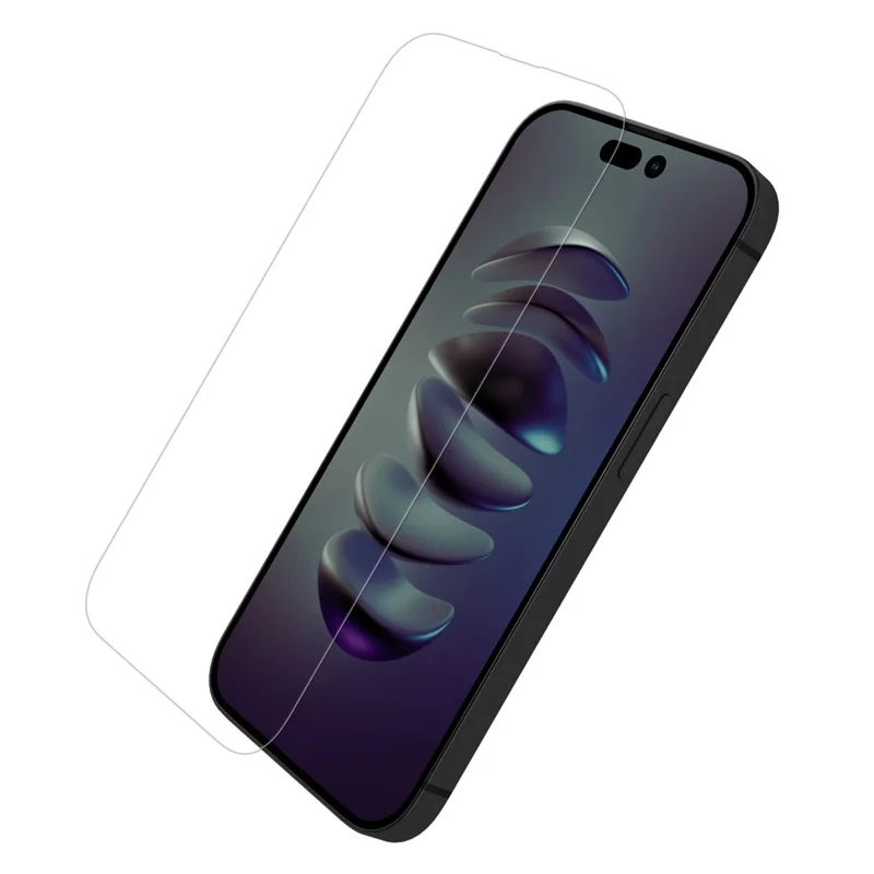 NILLKIN H para iPhone 14 Pro 6.1 polegadas Protetor de Tela de Vidro AGC HD Claro Resistente à Explosão Antirreflexo