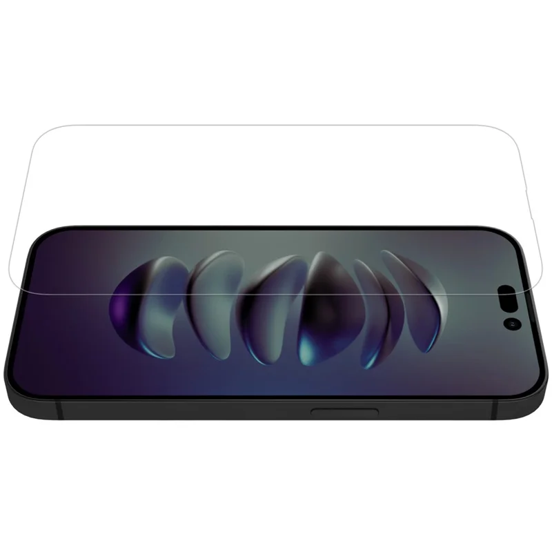 NILLKIN H para iPhone 14 Pro 6.1 polegadas Protetor de Tela de Vidro AGC HD Claro Resistente à Explosão Antirreflexo