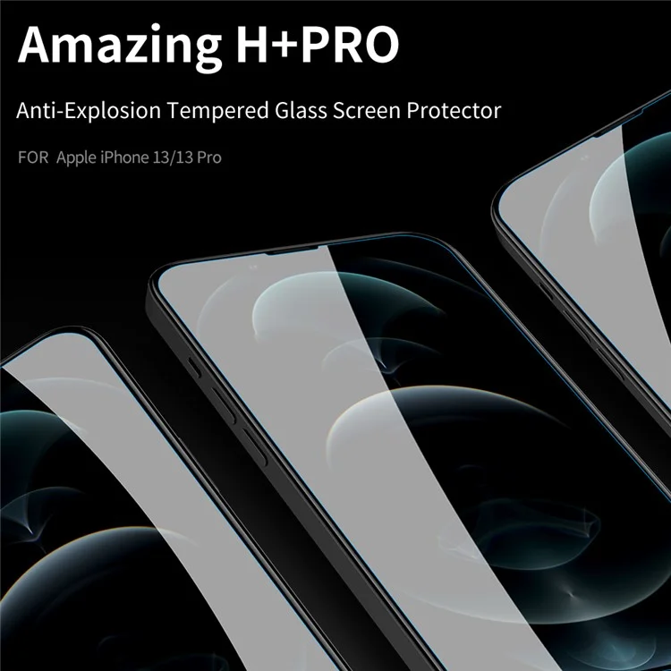 NILLKIN H+Pro pour iPhone 14 6.1 pouces Protecteur d'écran anti-reflet 9H Dureté Verre AGC Anti-empreintes Digitales Film de protection transparent