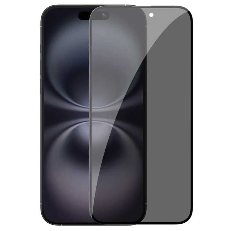 Nillkin Para Iphone 16 Plus Anti-Peep Screen Protector Anti-arranhão AGC Glass Film em Tela Cheia