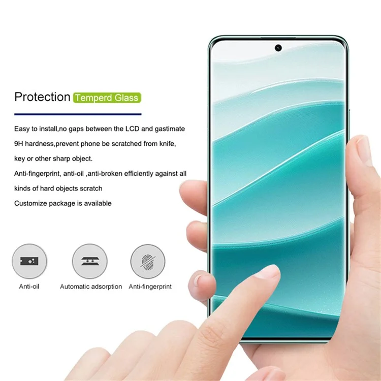 Mocolo Per Xiaomi Redmi Note 14 Pro 5G / Nota 14 Pro+ 5G Schermo Protector 3D Film in Vetro Temperato