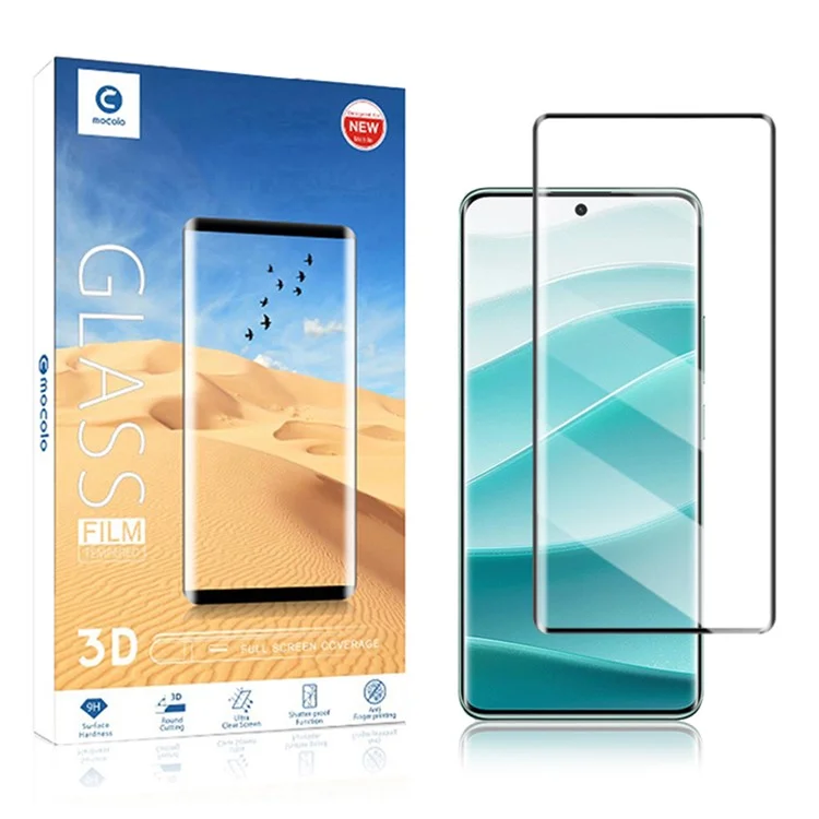 Mocolo Per Xiaomi Redmi Note 14 Pro 5G / Nota 14 Pro+ 5G Schermo Protector 3D Film in Vetro Temperato