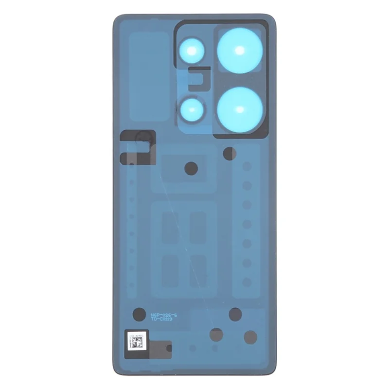 For Xiaomi Poco M6 Pro 4G OEM Battery Door Cover Replacement Part - Blue