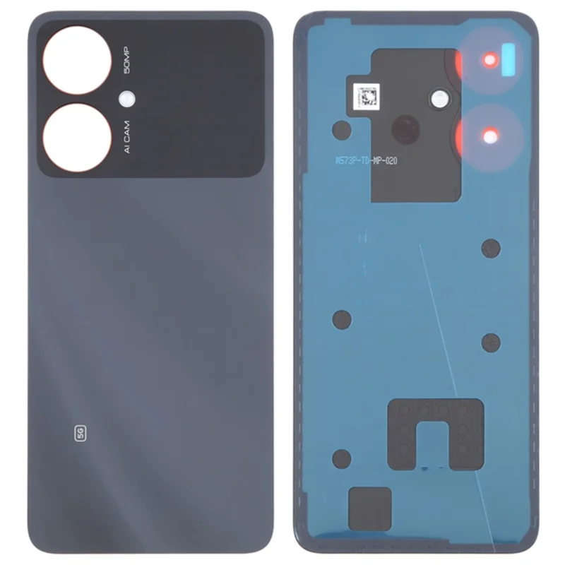 For Xiaomi Redmi 13R 5G OEM Battery Door Cover Replacement Part - Black