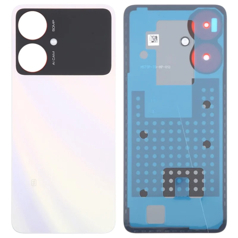 For Xiaomi Redmi 13R 5G OEM Battery Door Cover Replacement Part - White