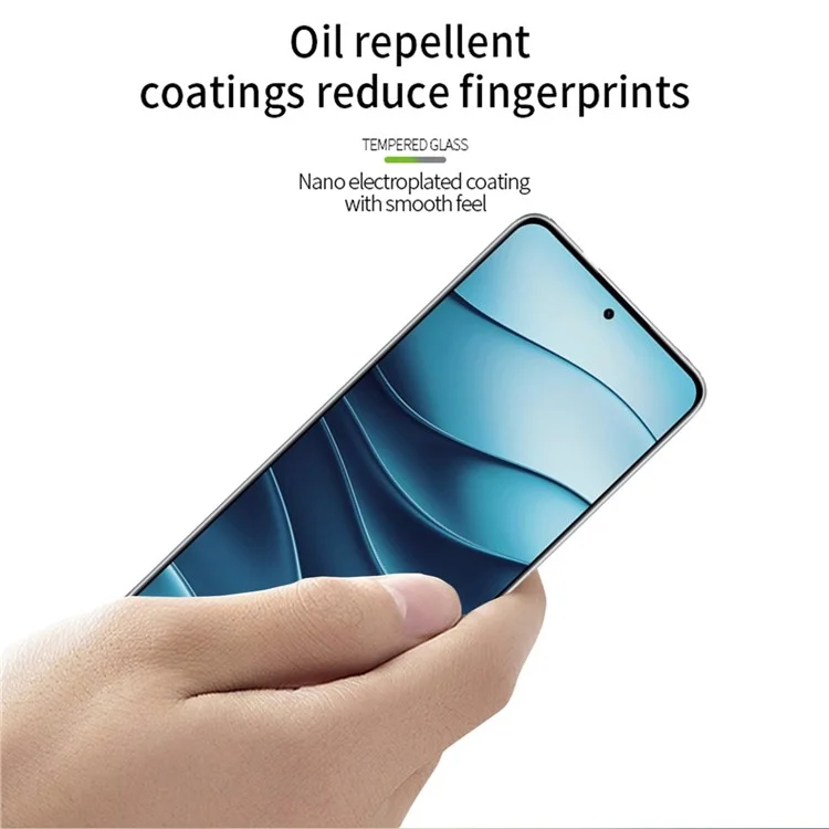 Pinwuyo JK 3D Tempered Glass Film Series-2 Für Xiaomi Redmi Note 14 5G Bildschirmschutz 9H Härte Ultra Klar