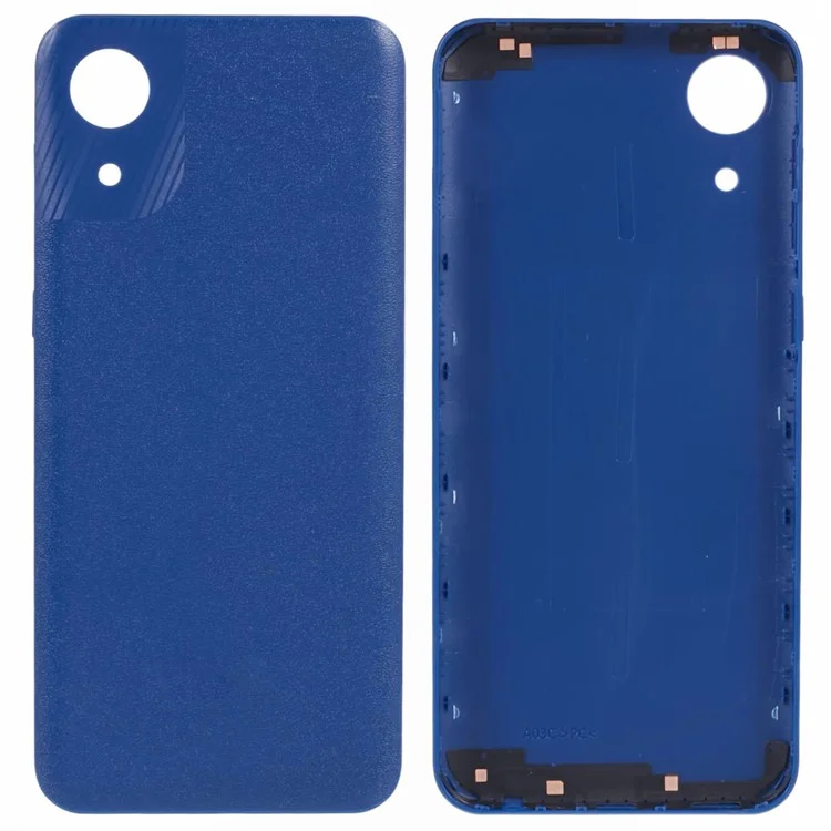 Para o Samsung Galaxy A03 Core A032 Back Battery Housing Cober Parte (sem Logotipo) - Azul