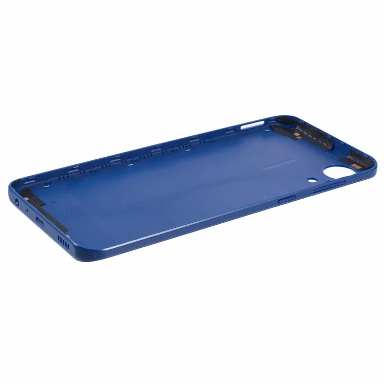 Para o Samsung Galaxy A03 Core A032 Back Battery Housing Cober Parte (sem Logotipo) - Azul