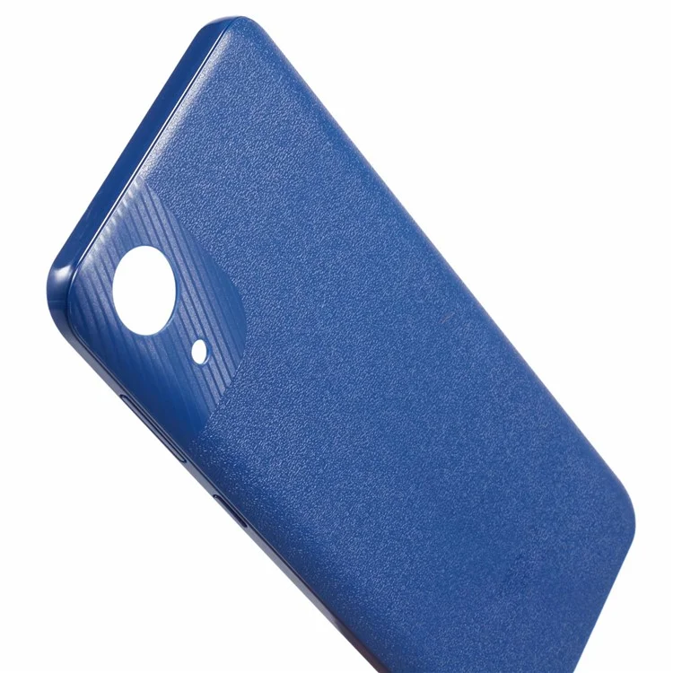 Para o Samsung Galaxy A03 Core A032 Back Battery Housing Cober Parte (sem Logotipo) - Azul