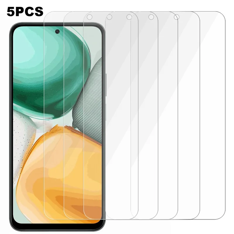 5pcs Para Honra X7c 5G Protetor de Tela 0,3mm 2,5d Filme Transparente de Vidro Temperado