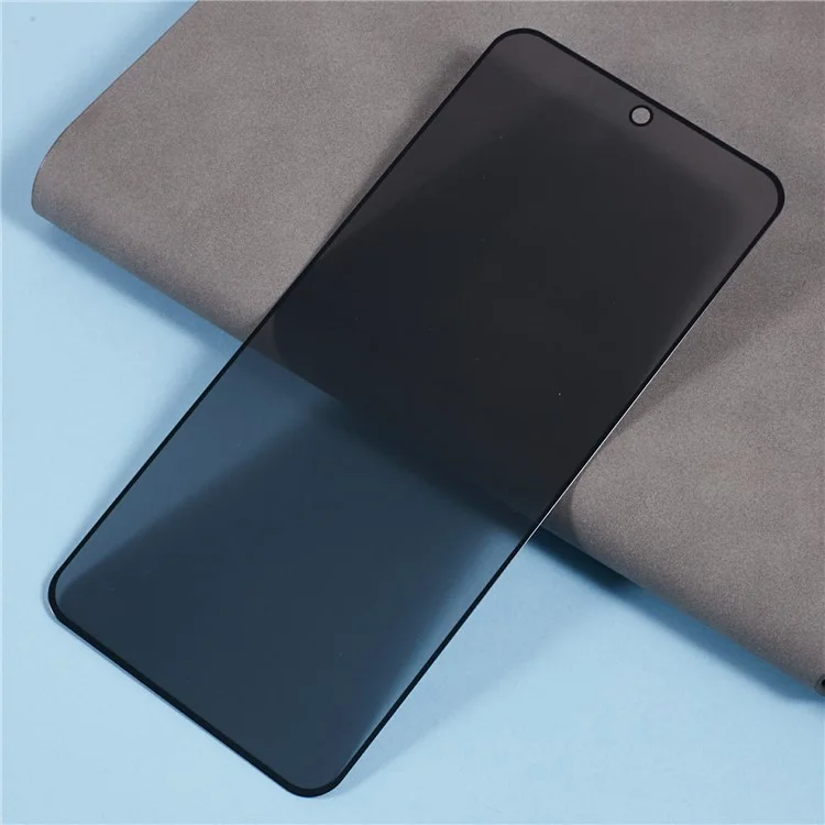 Pour Xiaomi Redmi Note 14 5G Anti-Peep Full Covering Screen Protector Silk Printing Tempered Glass Film