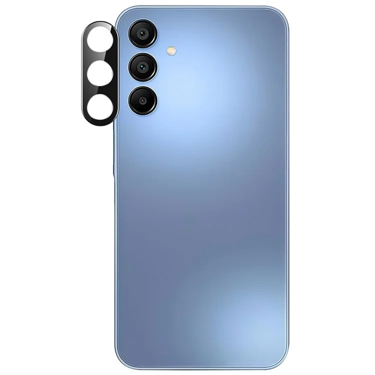 Para Samsung Galaxy A16 5G / A16 4G Protetor de Lente da Câmera Vidro Temperado Preto Película de Lente