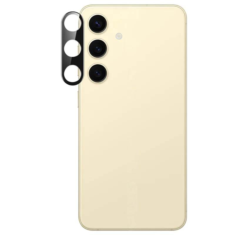 Для Samsung Galaxy S24 FE Camera Lens Protector Black Tempered Glass Lens Film
