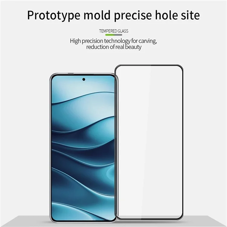Mofi JK 3D Temperad Glass Film-1 Per Xiaomi Redmi Note 14 5G Protettore a Schermo Anti-explosione