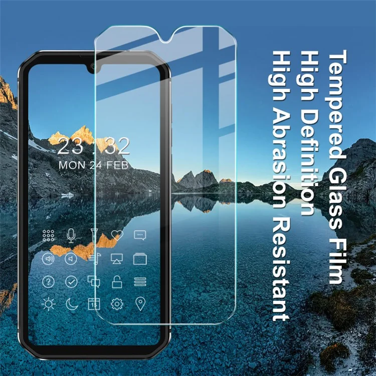 IMAK H Series for Blackview BV9900 / BV9900 Pro Tempered Glass Screen Protector Anti-explosion Full Glue Screen Film
