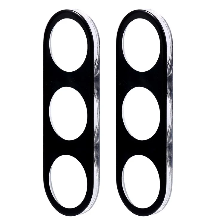 2pcs Pour Samsung Galaxy S25 Camera Lens Protector Silk Printing Lens Film 3D Arc Edge