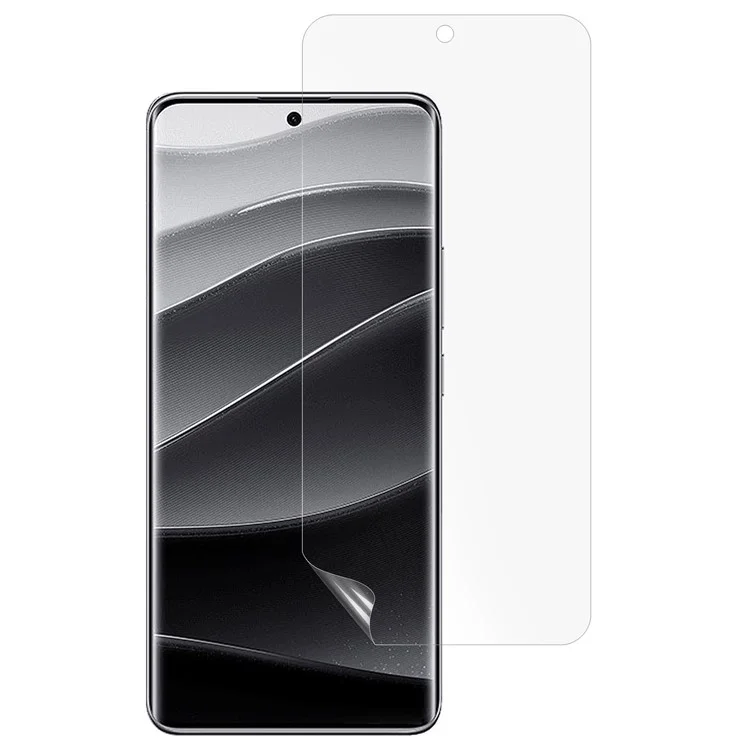Para Xiaomi Redmi Note 14 Pro+ 5g / 13 Pro+ 5G Protetor de Tela Ultra Clear Soft TPU Arco Arco Anti-Scratch Screen Guard