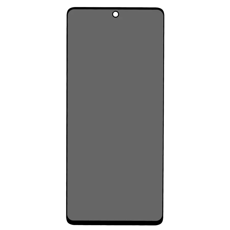 Pour Motorola Moto G35 5G Anti-Peep Full Covering Screen Protector Silk Printing Tempered Glass Film