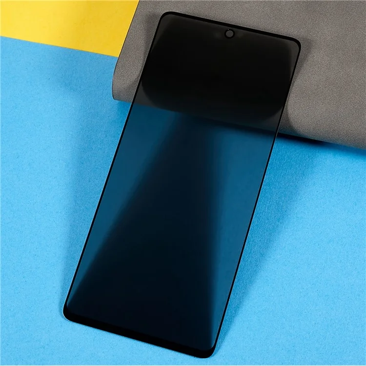 Pour Motorola Moto G35 5G Anti-Peep Full Covering Screen Protector Silk Printing Tempered Glass Film