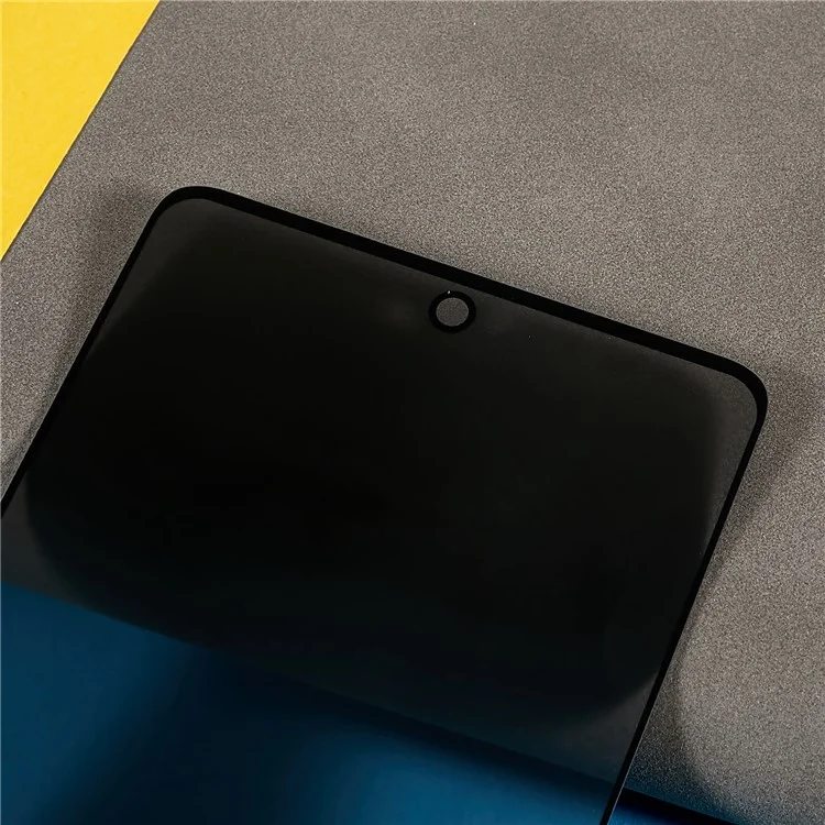 Pour Motorola Moto G35 5G Anti-Peep Full Covering Screen Protector Silk Printing Tempered Glass Film