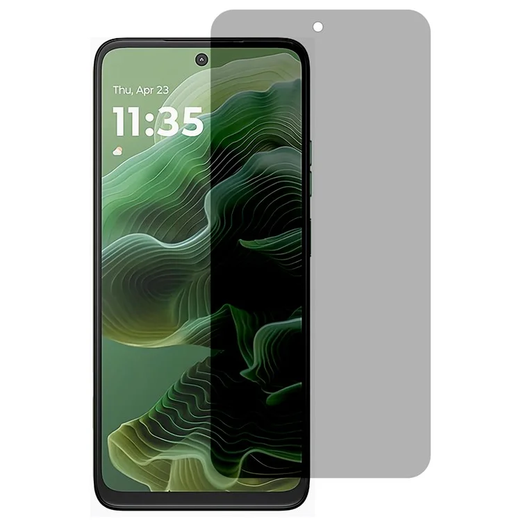 For Motorola Moto G35 5G Anti-Spy Tempered Glass Screen Protector Full Covering Scratch-Resistant Film