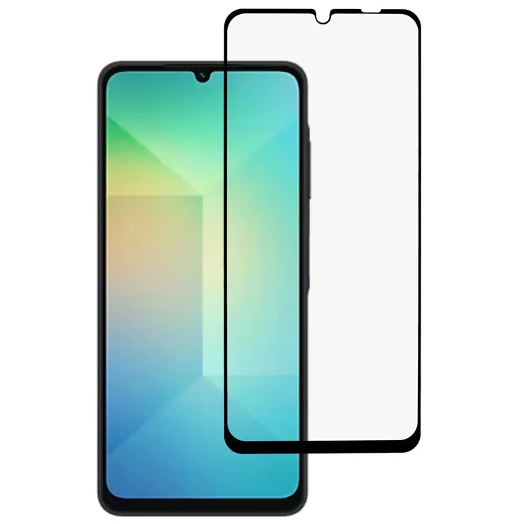 For Samsung Galaxy A06 4G / A06 5G Screen Protector 9D Side Glue Full Covering Tempered Glass Film